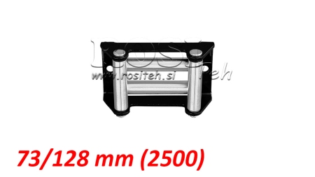 ROLLENGELEIDER VOOR STAALKABEL (2500) 73x128