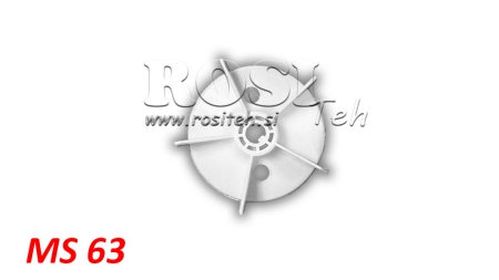 VIFTE FOR ELEKTRISK MOTOR MS 63