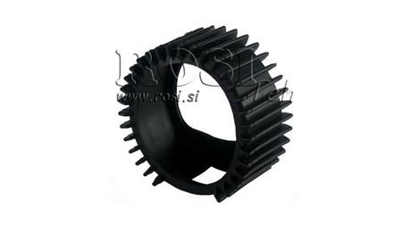 BESCHERMENDE RUBBER VOOR MANOMETER DN63 - ZWART