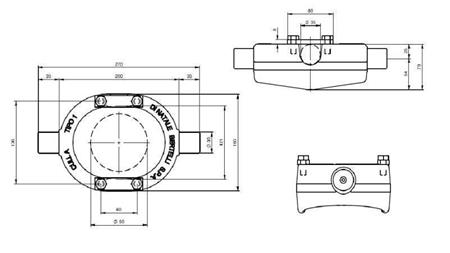 KRAAN CAT.1 -95 (7 ton) - afmetingen