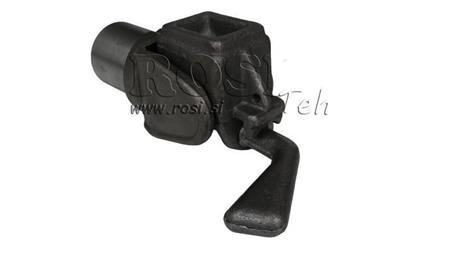 SET VAN HOUDERS VOOR DUMPTRUCK CONTAINER