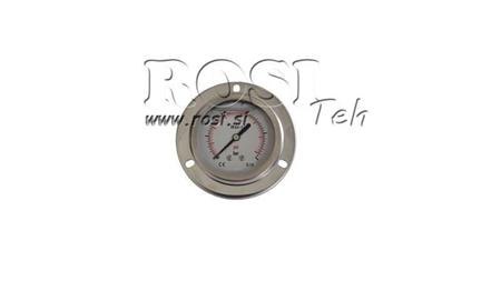 MANOMETER DN63 ACHTER 0 - 40 BAR - 1/4