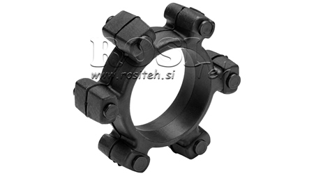 ZVJEZDASTA SPOJKA ZA GUMENI UMETAK ND16-ND17 (74mm)