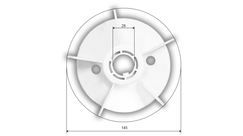 MOTOR ELÉCTRICO VENTILADOR MS 100