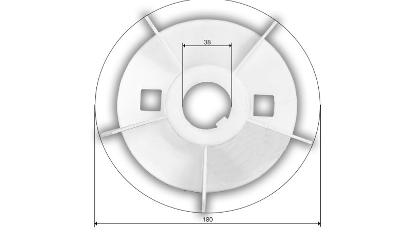 ELEKTROMOTOR WINDMÜHLE MS 132