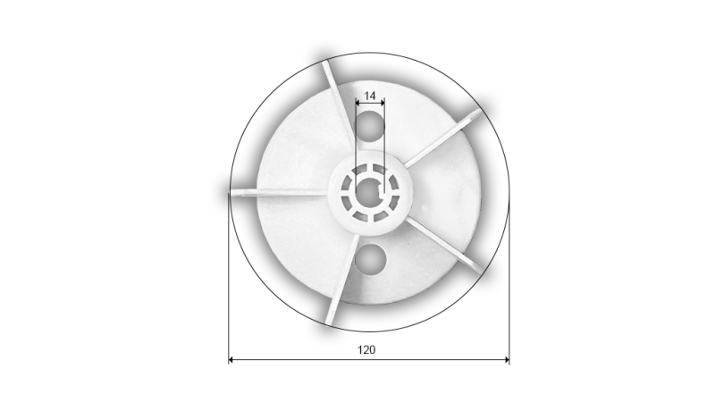 MOTOR ELECTRIC VENTILATOR MS 71