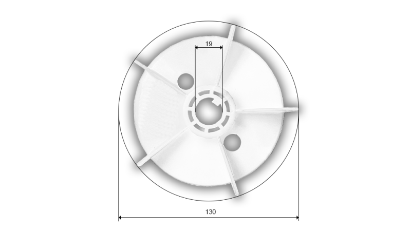 MOTOR ELECTRIC VENTILATOR MS 80