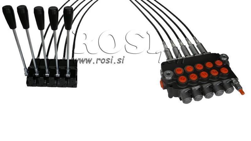 KIT 5xP80 JOYSTICK 1 POSITIE L2500