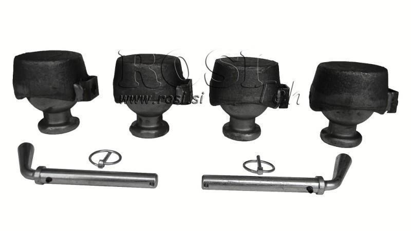 SET VAN HOUDERS VOOR DUMPTRUCK KIST FI78