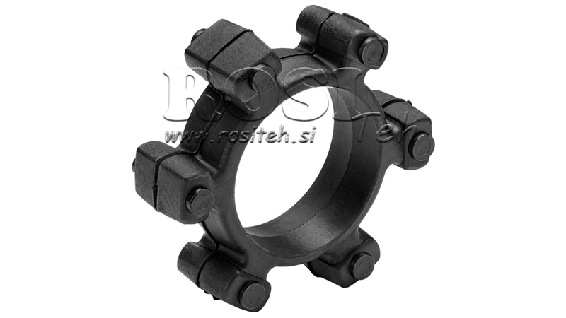 STERKOPPELING VOOR RUBBER INZETSTUK ND11-ND13-ND15 (55mm)