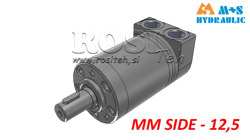 HYDRAULISCHE MOTOR MM 12.5 -ZIJDE