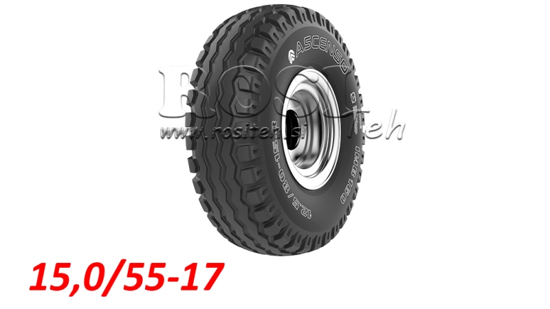 15.0/55-17 PNEUMATIC AW909 14PL WITH RIM 13,00X17