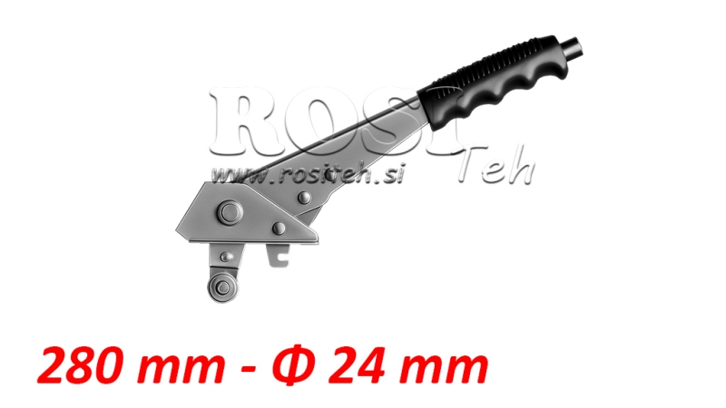 TREKKHÅNDTAK L280 MED RULLE FI24MM