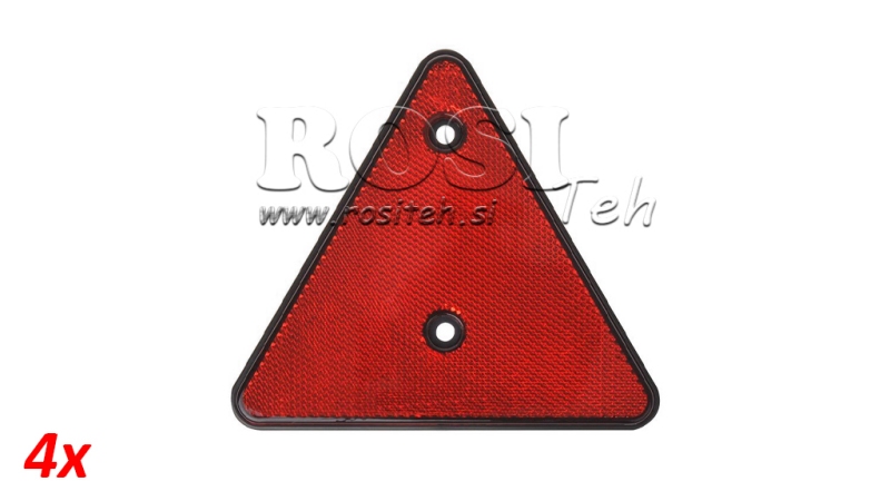 DRIEHOEK REFLECTOR (4PCS)
