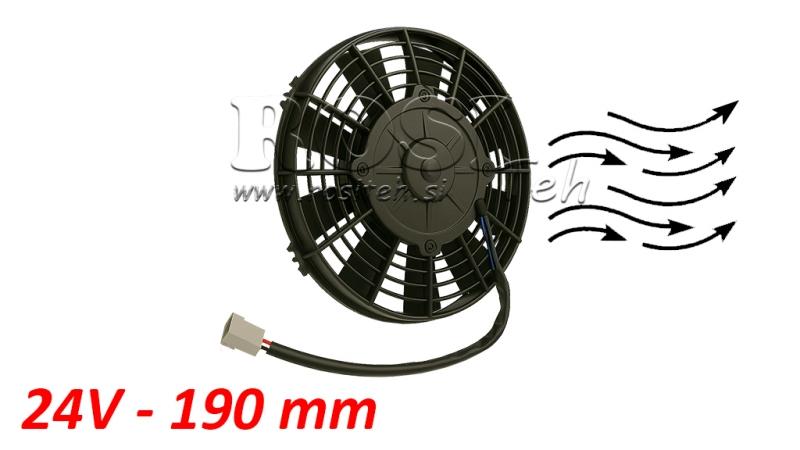 AXIAL VIFTE 190MM TREKKER 24V