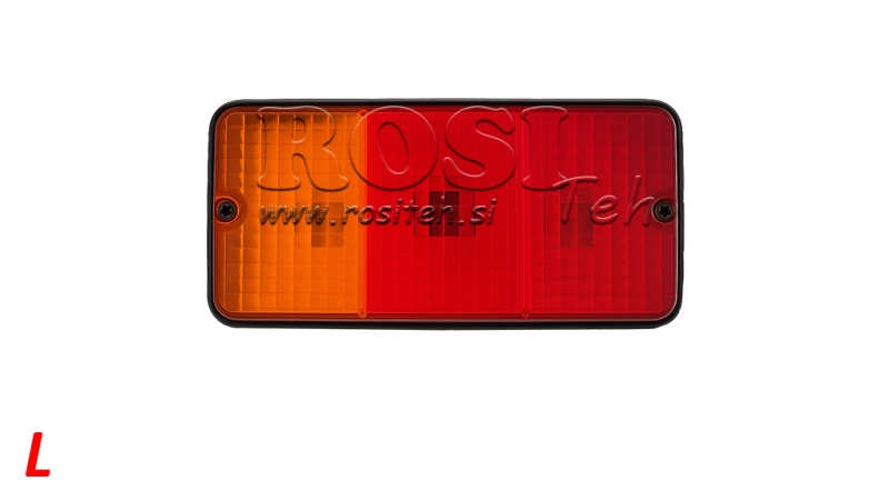 LAMPĂ RECTANGULARĂ SPATE 3 POZIȚII