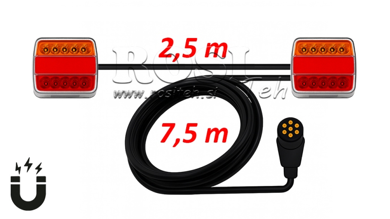 LĂMPI LED MAGNETICE CU CABLU