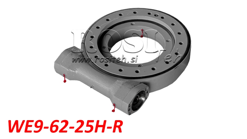WORMWIEL SERIE WE HP WE9-62-25H-R
