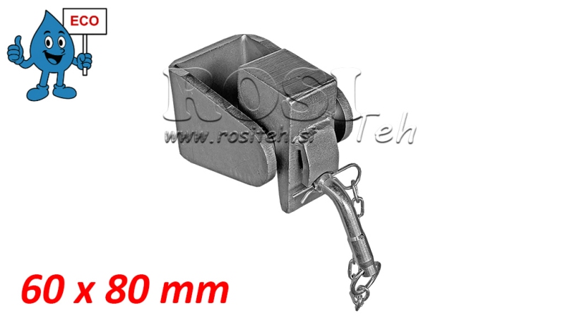 TRÄGER FÜR KIPER KESONA GABELSTAPLER 60x80mm eco