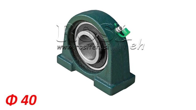 LAGER IN BEHUIZING UCPA 208 - fi 40mm