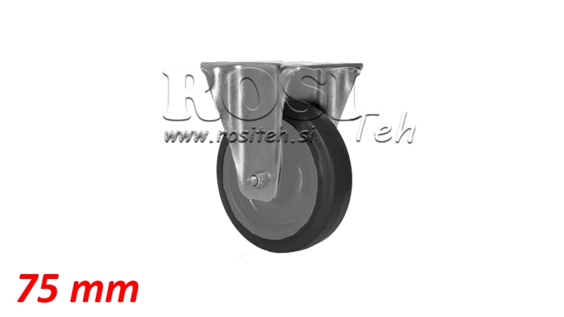 WIEL 75mm MET VASTE BASIS