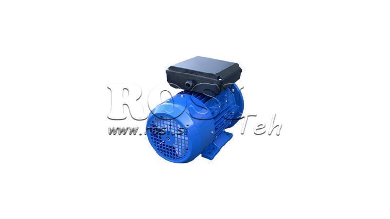 0.55KW-ELECTRIC MOTOR MYT 71 2-2_2700RPM 1FASE VOETEN+FLENS-B3B5