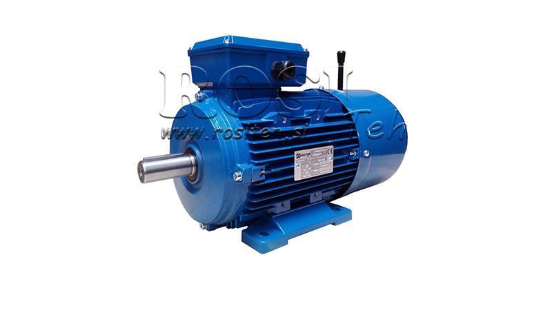 5.5kW-ELEKTRICKÝ MOTOR S BRZDOU MSH132S-4_1450rpm 3Fáze nohy-B3