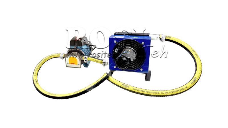 CHLAZENÍ HYDRAULICKÉHO OLEJE 25 lit/min 230V