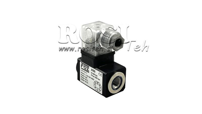 ELECTRONISCHE DRUKSCHAKELAAR X55 0-200 BAR (MAX.500BAR)