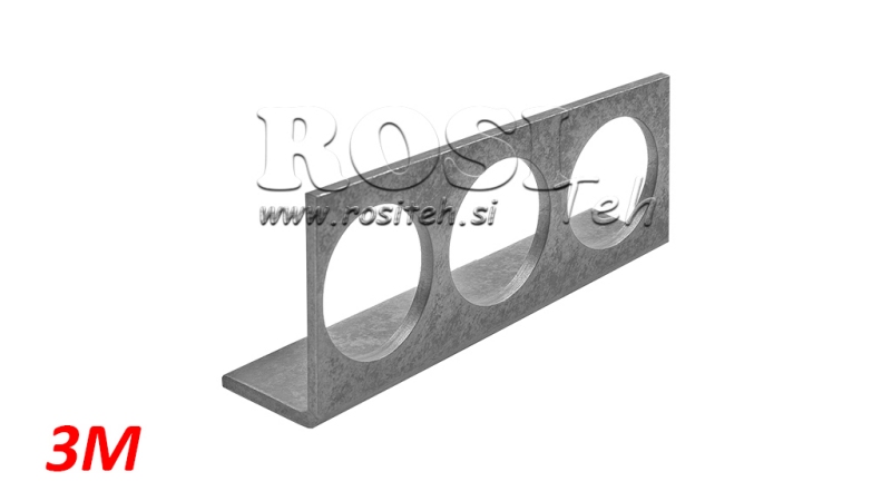 HOLDER VOOR VROUWELIJKE SNELKOPPELING PUSH PULL 3M