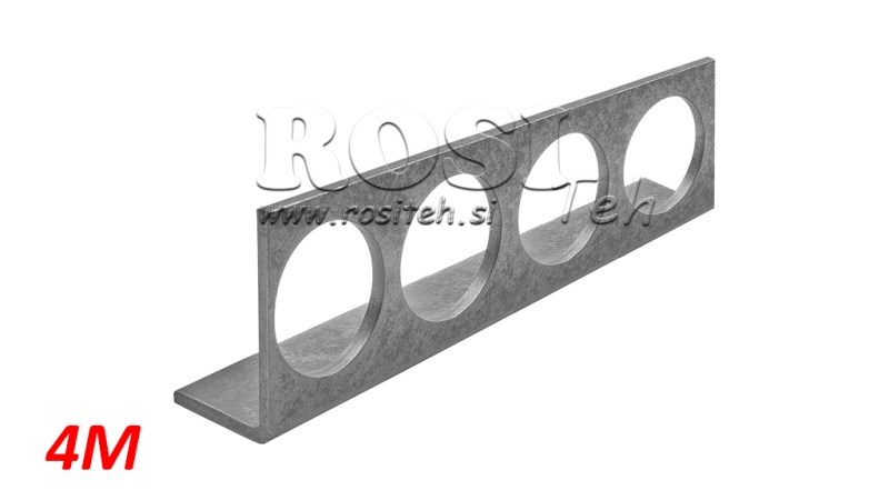 HOLDER VOOR VROUWELIJKE SNELKOPPELING PUSH PULL 4M