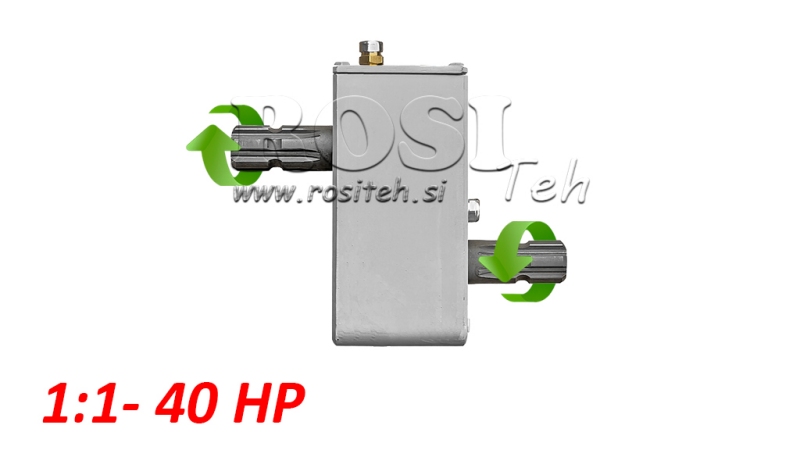 TRACTOR TANDWIELKAST - INVERSIE 1:1 (40PK-30KW) MAN-MAN