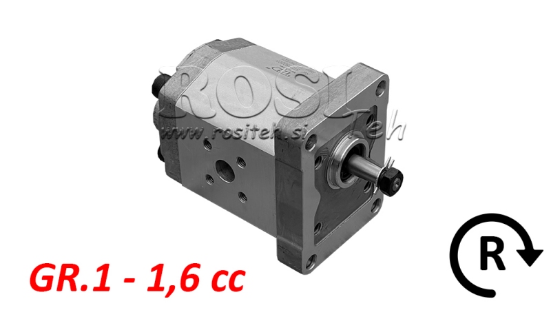 HYDRAULICKÁ PUMPA GR.1 1.6 CC PRAVÁ - FLANGE