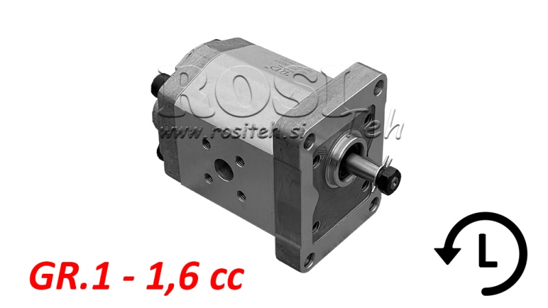HYDRAULISCHE POMP GR.1 1.6 CC LINKS - FLANGES