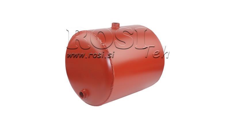 METAAL RESERVOIR 20 LITER RONDE DIAMETER 300mm - HOOGTE 340mm
