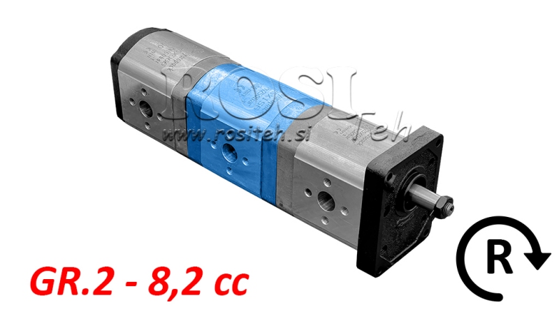HYDRAULICKÉ ČERPADLO 20C8,2X156 STŘEDNÍ GR.2 8.2 CC PRAVÉ