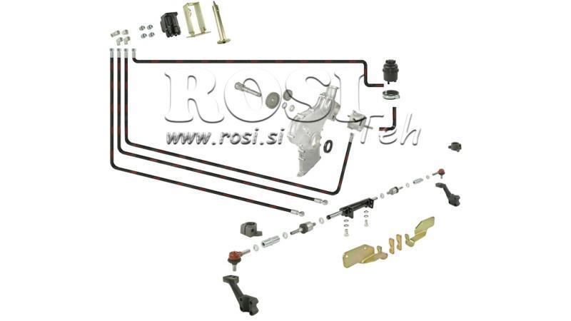 HYDRAULISCHE LENK-HYDROSTATIK SET URSUS C360 (PUMPE AM PTO) - VORDERZYLINDER