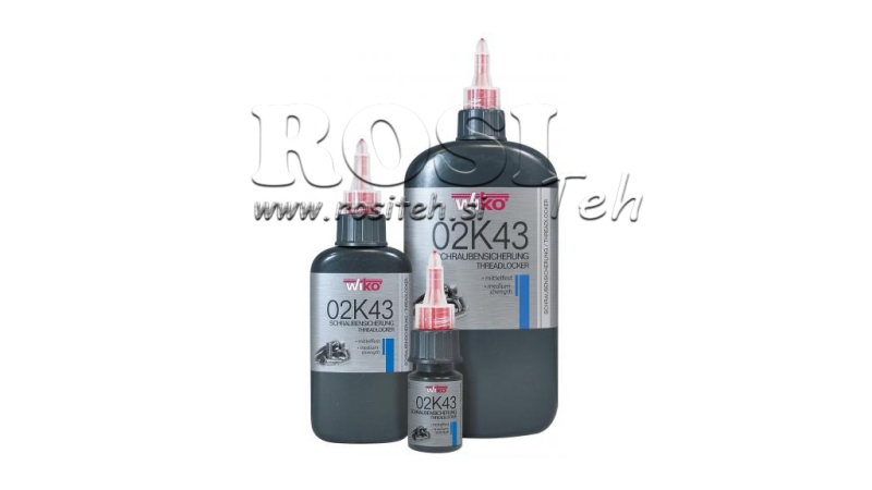 WIKO ZÁVITOVÝ ZÁMEK 02K43 50ML (STŘEDNÍ PEVNOST)