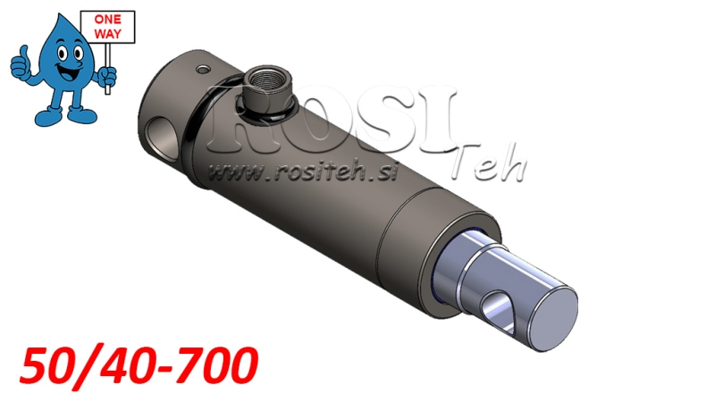 HYDRAULISCHE CYLINDER MONO 50/40-700