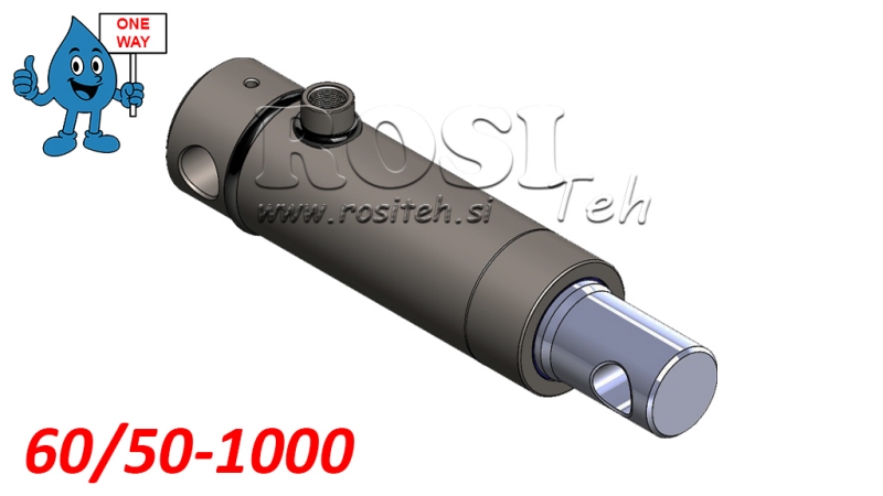 HYDRAULISCHE CYLINDER MONO 60/50-1000