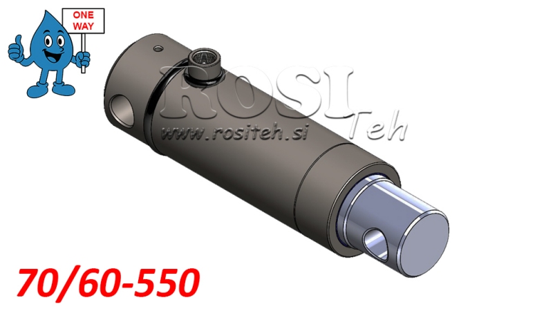 HYDRAULISCHE CYLINDER MONO 70/60-550