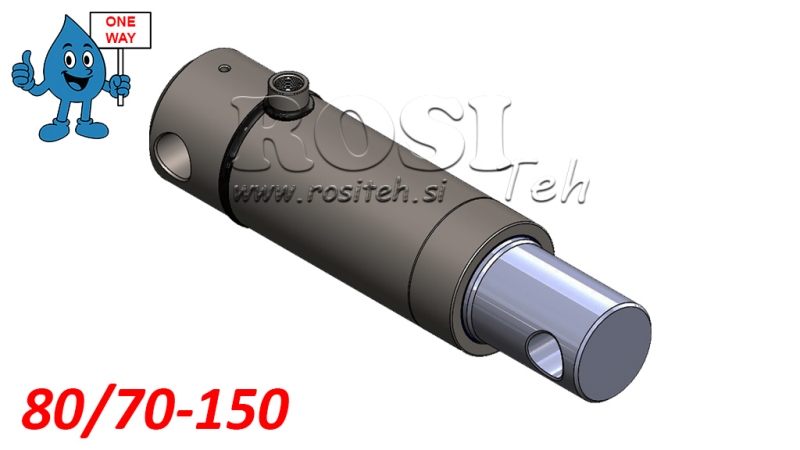 HYDRAULISCHE CYLINDER MONO 80/70-150