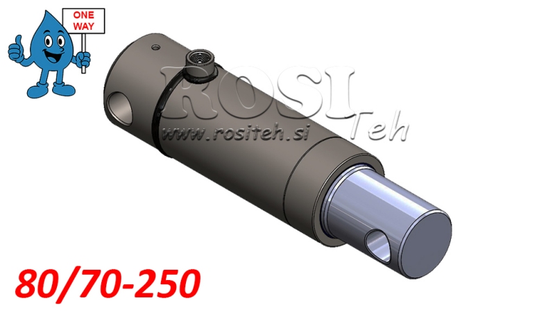 HYDRAULISCHE CYLINDER MONO 80/70-250