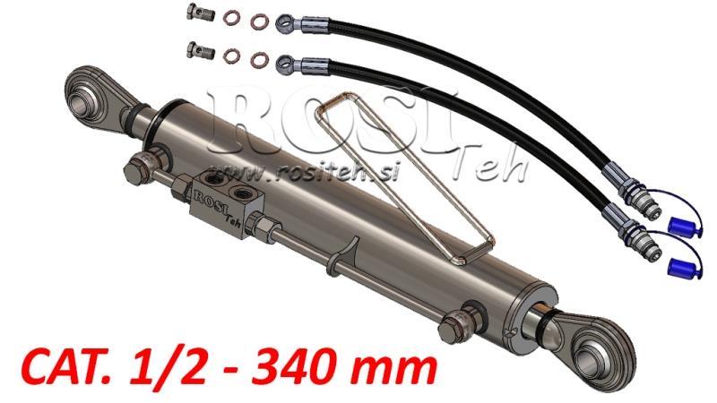 HYDRAULISCHE TOPSTANG - STANDARD - CAT. 1/2 - 63/35-340 (45-95 HP) (19,2/25,4 mm)