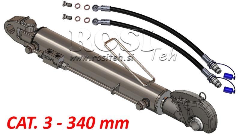 HYDRAULISCHE TOPSTANG - SPECIAAL - CAT. 3 - 80/40-340 (90-210 HP) (32,2 mm)