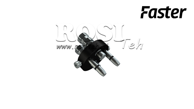 MULTI-FASTER KOPPELING 2-WEG BSP 3/8 MOBIEL DEEL