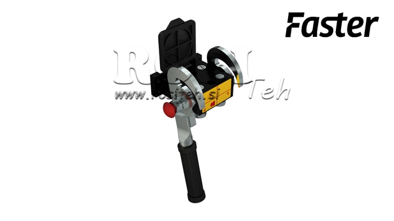 MULTI-FASTER KOPPELING 3-WEG BSP 1/4 VAST DEEL (EEN HENDEL)
