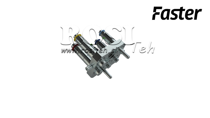 MULTI-FASTER KOPPELING 3PLV 5WEG BSP 3×3/8 2×9/16 MOBIEL DEEL