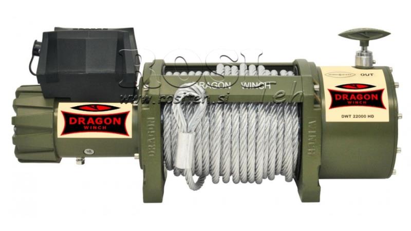24 V ELEKTRISCHE TROMMEL DWT 22000 HD - 9979 kg