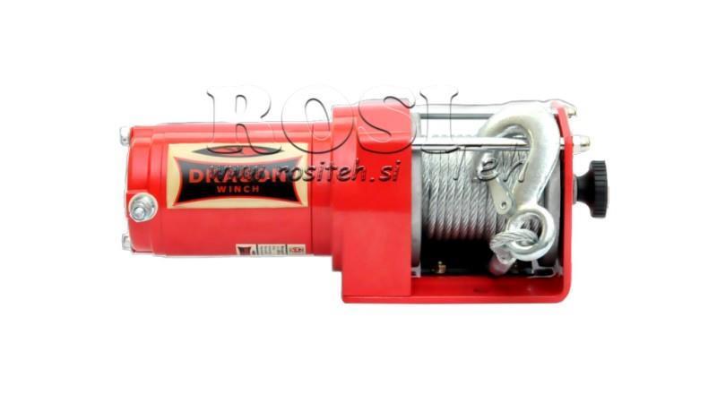 12 V ELEKTRISCHE LIER DWM 2500 ST - 1133 kg